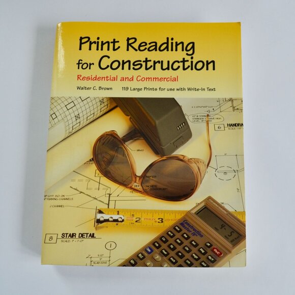 Print Reading for Construction Residential Commercial 119 Large Prints NEW - Picture 1 of 2